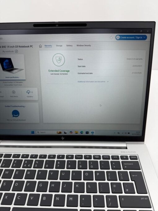HP Elitebook 840 G9 14" i5 12th Gen RAM 16GB SSD 256GB BUSINESS LAPTOP WINDOWS 11 13052 - Image 12