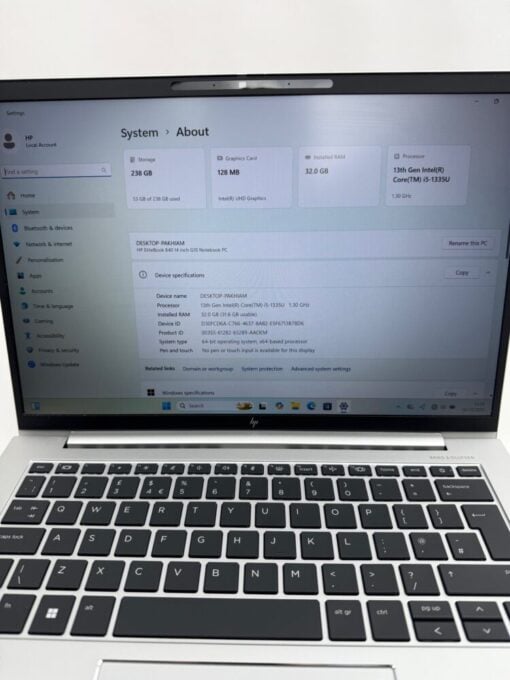 HP Elitebook 840 G10 14" i5 13th Gen RAM 32GB SSD 256GB Business Laptop Windows 11 13051 - Image 11